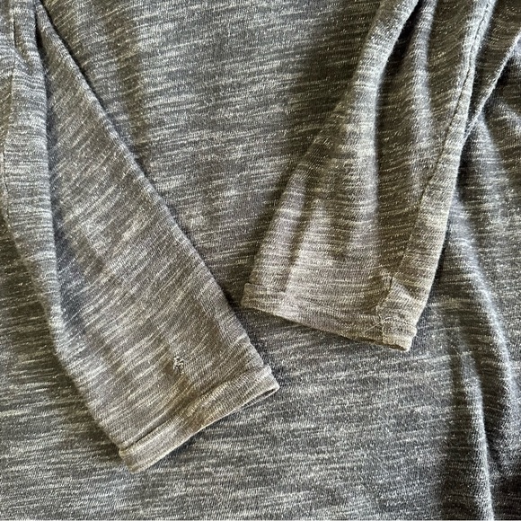 FREE PEOPLE Beach Cocoon Cowl Neck Pullover Oversized Size M/L Gray Heather - Picture 11 of 13